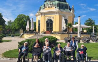 Oberdöbling beim Ausflug nach Schönbrunn