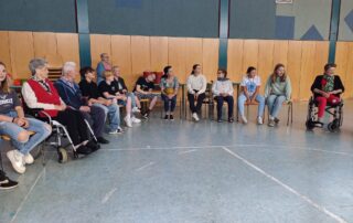 Besuch in der örtlichen Mittelschule